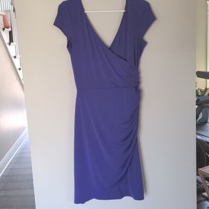 Purple Wrap Dress
